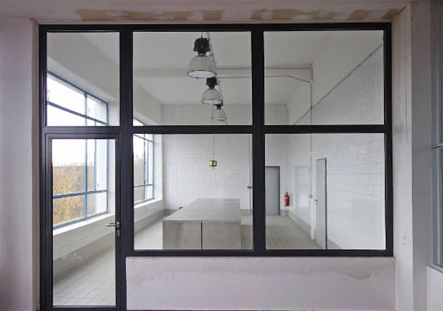 Speisesaal, Blick in die Küche