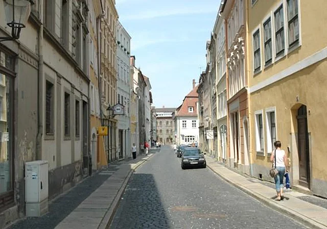 Obermarkt Görlitz, Blick zur Breiten Straße
