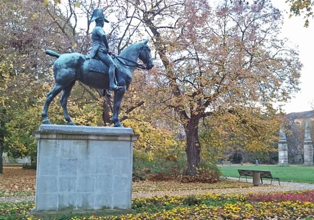 Reiterstandbild Friedrich Wilhelm des Dritten im Schlosspark