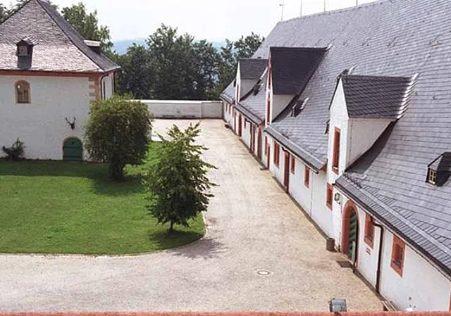 Brunnenhaus, Stallungen