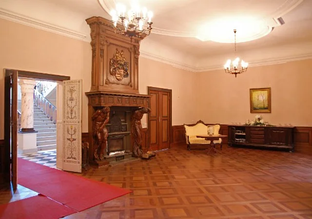 Neues Schloss Tangerhütte, 1.OG, Kaminzimmer