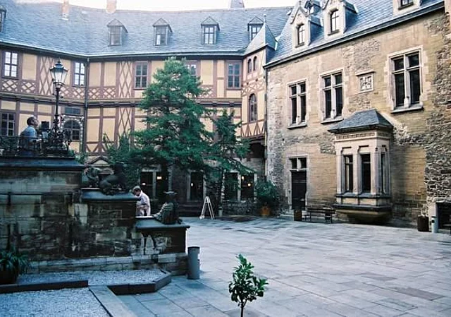 Schloss Wernigerode, Hof, Nordost