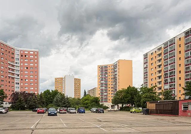 Y-Hochhäuser Ernst-Abbe-Straße, Süden