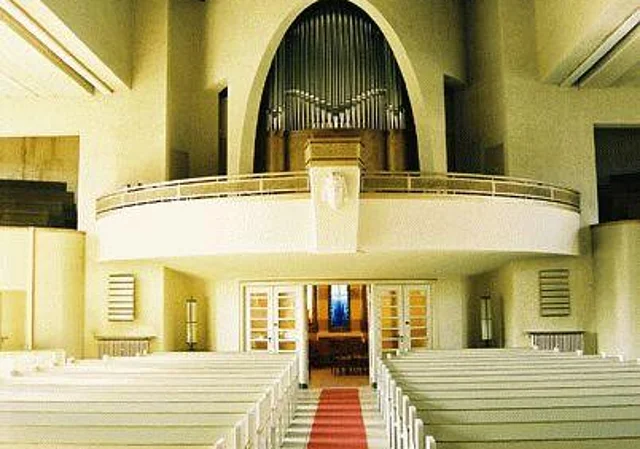 Kirchenschiff, Empore, Eingang
