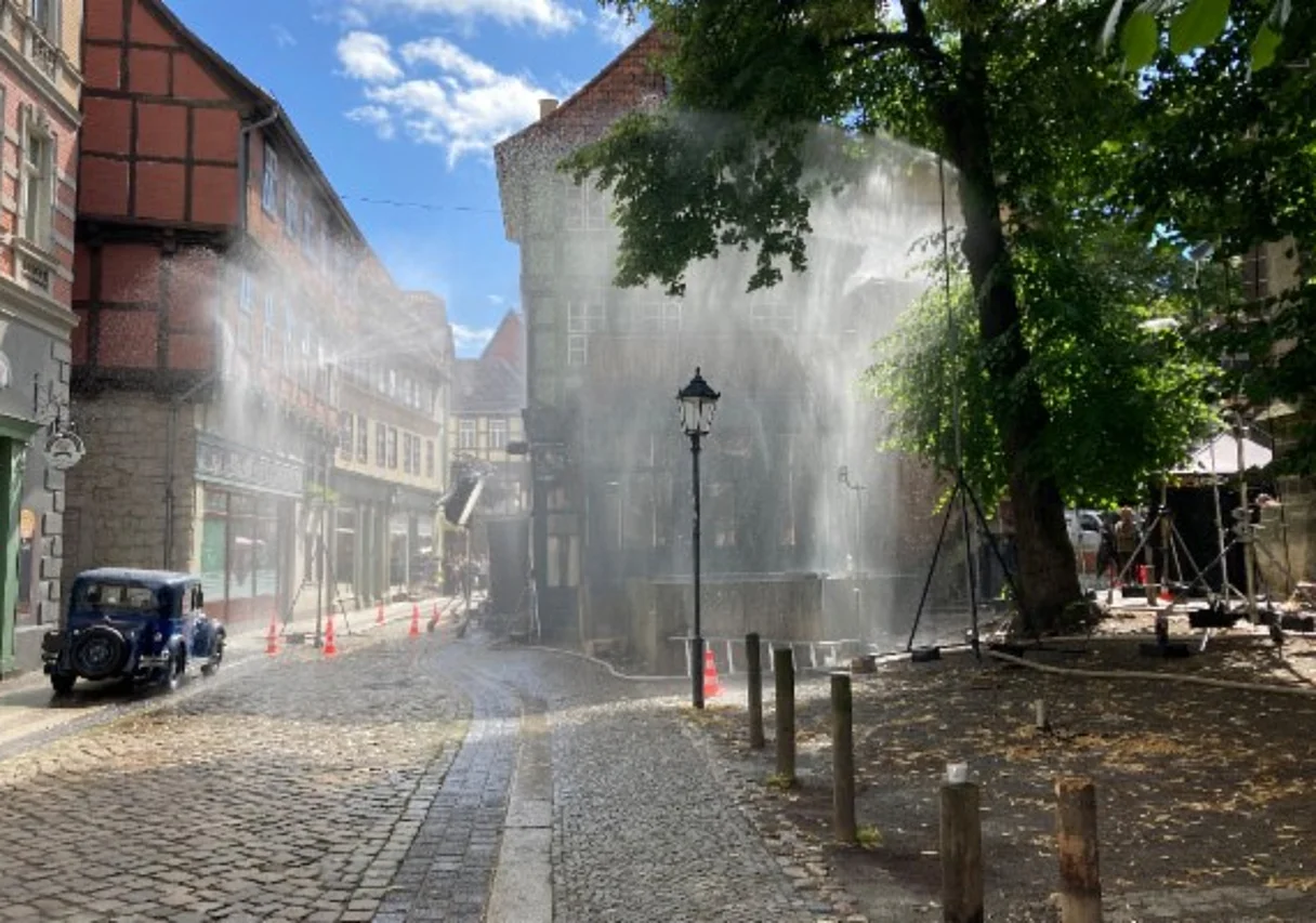 Dreharbeiten in Quedlinburg