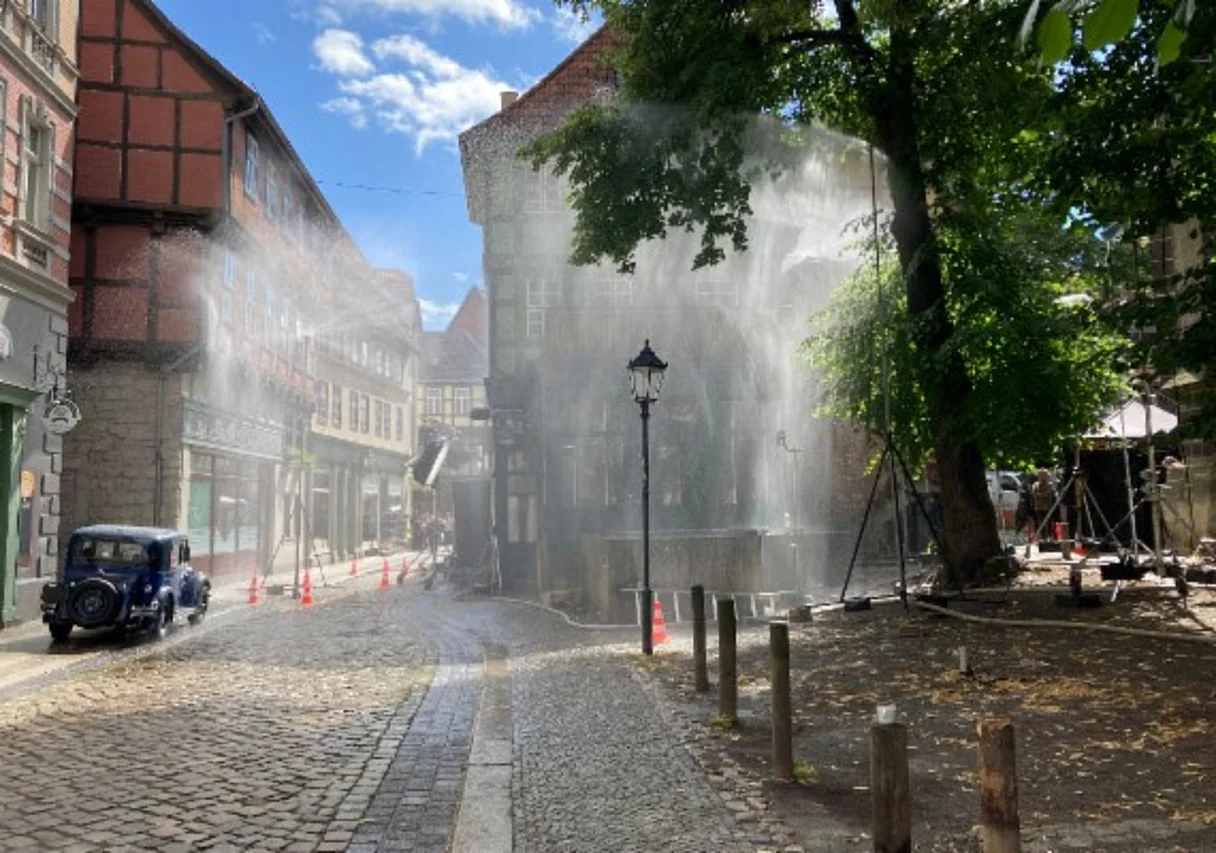 Dreharbeiten in Quedlinburg