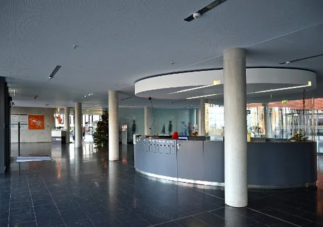 Bio City Leipzig, Foyer, Infotresen