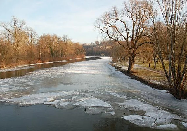 Saale, Blick nach Norden