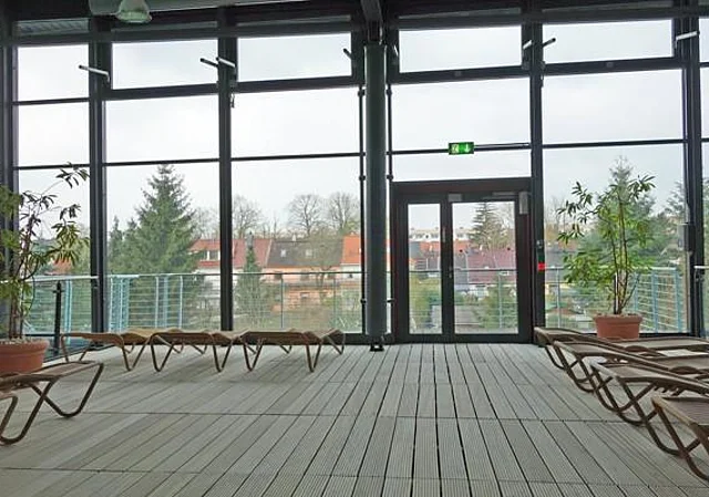 Ruhebereich mit Austritt Terrasse