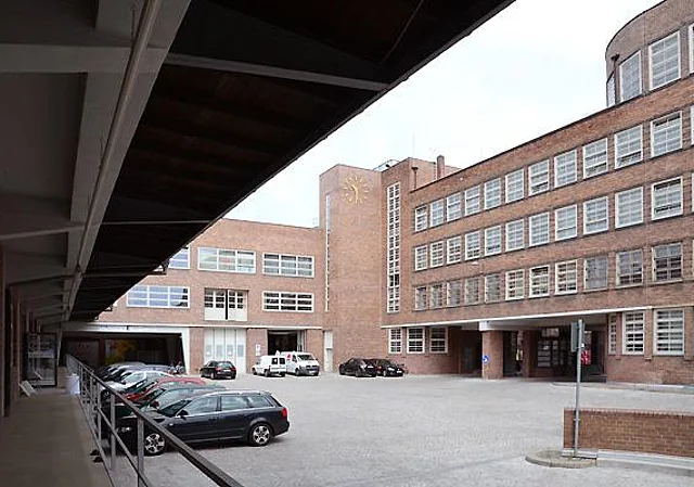 Hof, Ausfahrt zur Industriestraße