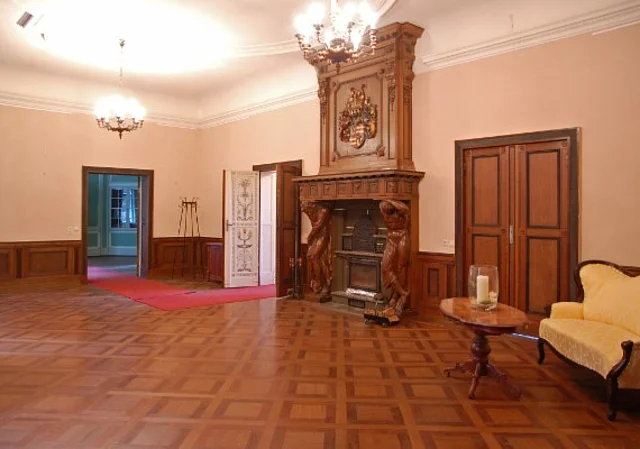 Neues Schloss Tangerhütte, 1.OG, Kaminzimmer