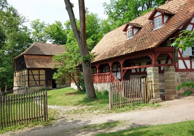 Fachwerkhaus aus Eicha