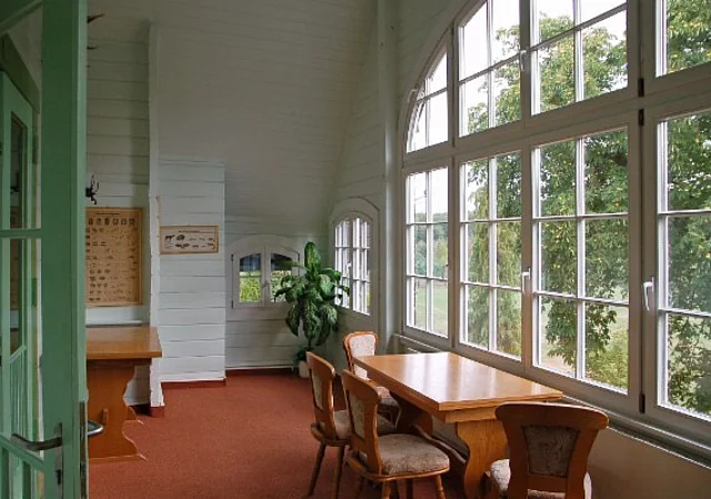 Jugendherberge Gorenzen, Obergeschoss, Veranda