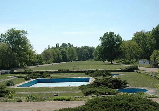 Palmengarten, Blick nach Süden