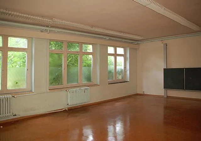 Neubau, Klassenzimmer im Erdgeschoss