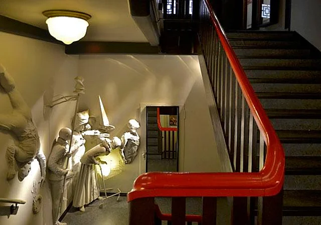 Treppenhaus von der Kupfergasse
