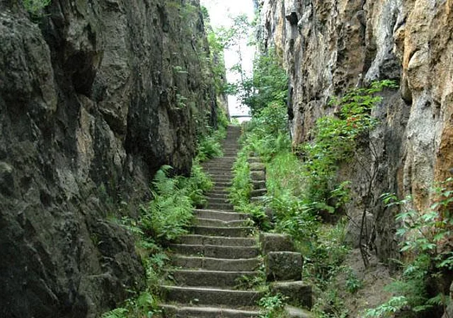 Aufstieg zum Nonnenfelsen
