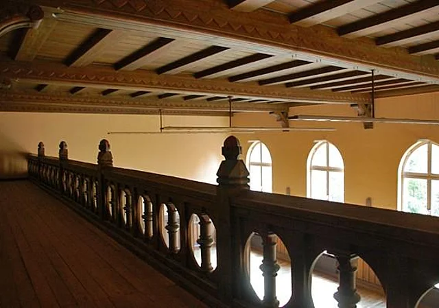 Kunsthaus Salzwedel, Empore der Aula, 2.Obergeschoss