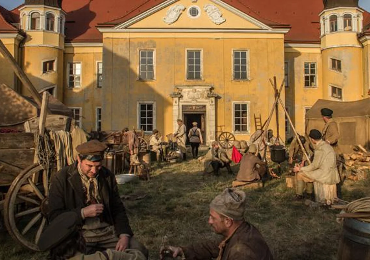 Dreh auf Schloss Hohenprießnitz