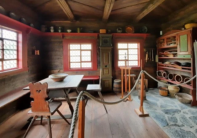 Umgebindehaus Groschupp Langenbuch innen