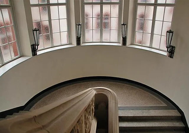 Blick in das Haupttreppenhaus