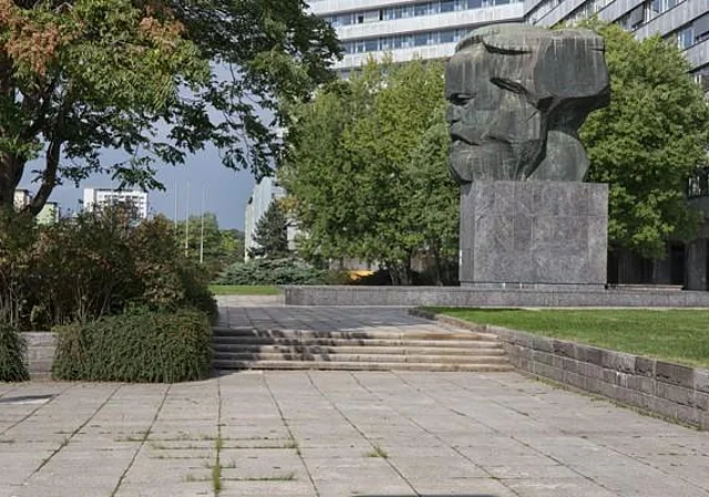 Karl-Marx-Monument Blick nach Norden