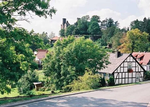 Blick zur Burg 