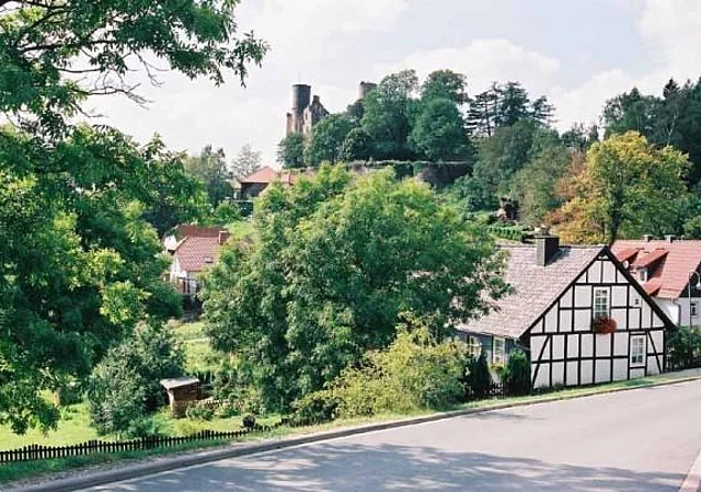Blick zur Burg