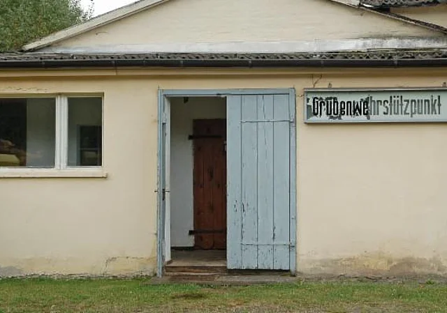 Grube Glasebach, Grubenwehrstützpunkt