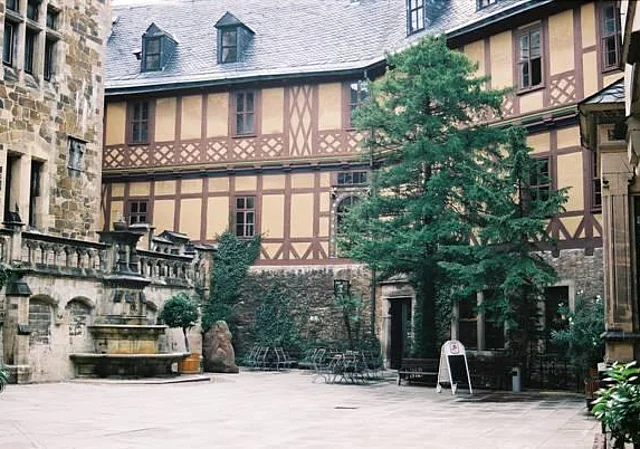 Schloss Wernigerode, Hof, Nordwest