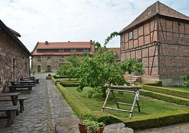 Ostklausur, Wohnhaus und Brunnenhaus, Norden