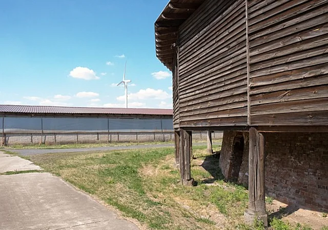 Gelände der Putenfarm
