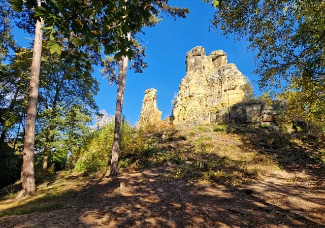 Klusberge Halberstadt, Fünffingerfelsen