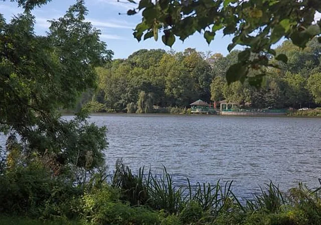 Blick auf das Milchhäuschen