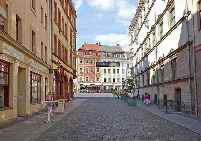 Moritzstraße Blick zum Markt