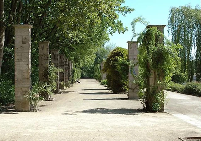 Palmengarten, Weg in Richtung Elsterbecken