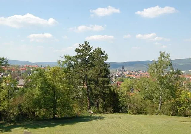 Blick auf Saalfeld