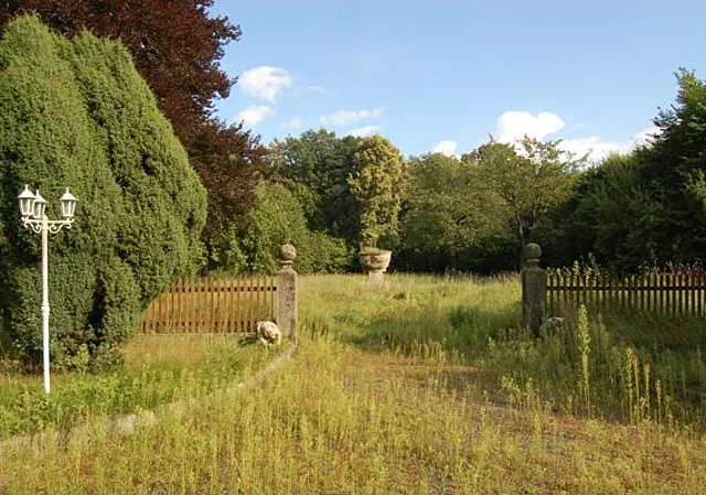 Blick zum Park