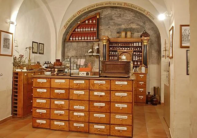 Gardelegen, Mussum, Apothekeneinrichtung