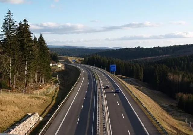 A71 bei Suhl