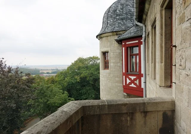 Blick vom Balkon des Parkettsaals