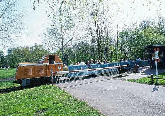 Peißnitzexpress, Blick nach Süden