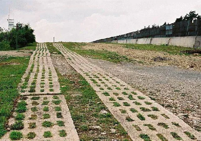 ehemalige innerdeutsche Grenze Blick nach Südwesten