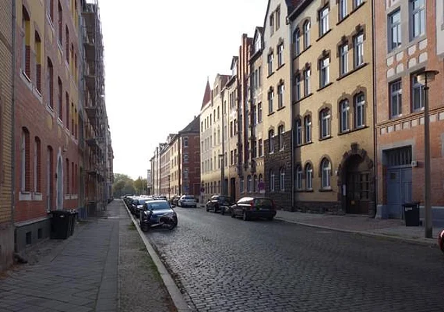 Fritz-Büchner-Straße Blick nach Westen
