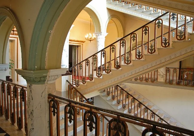Neues Schloss Tangerhütte, 1.OG, Treppenhaus
