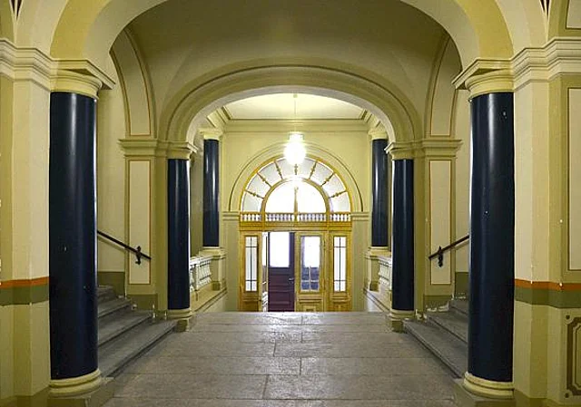 Treppenhaus, Eingang