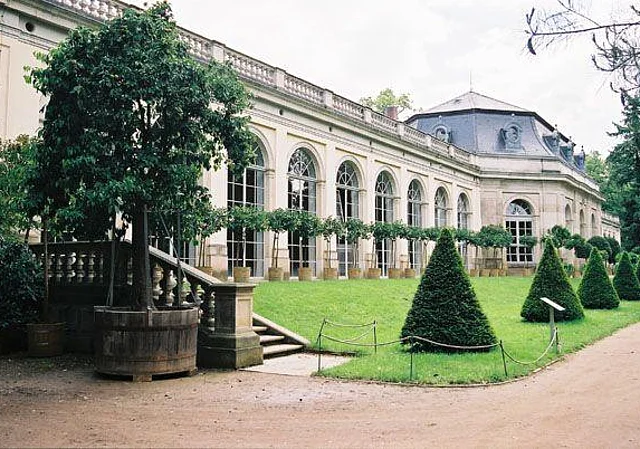Orangerie, Südwestseite