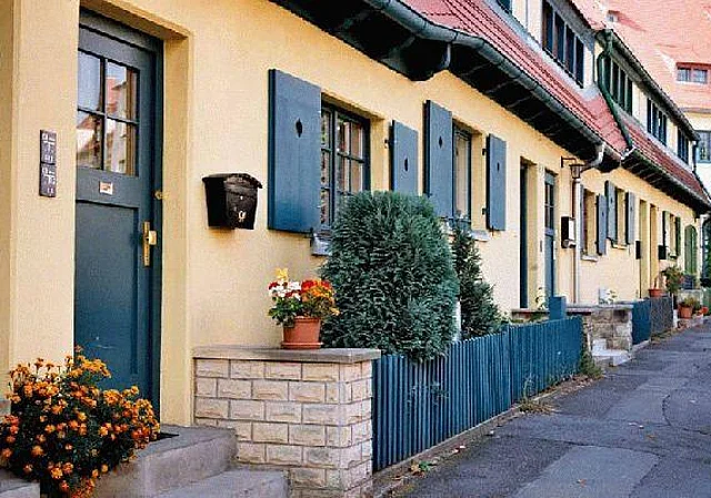 Gartenstadt Hellerau, Am grünen Zipfel