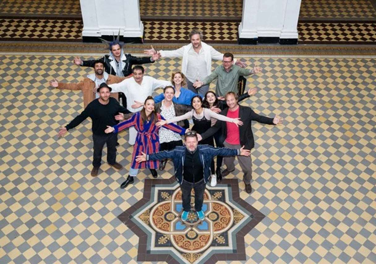 Team am Set in der Leipziger HGB