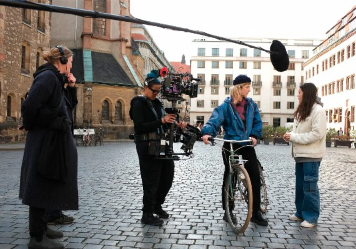 am Set im Nikolaikirchhof Leipzig